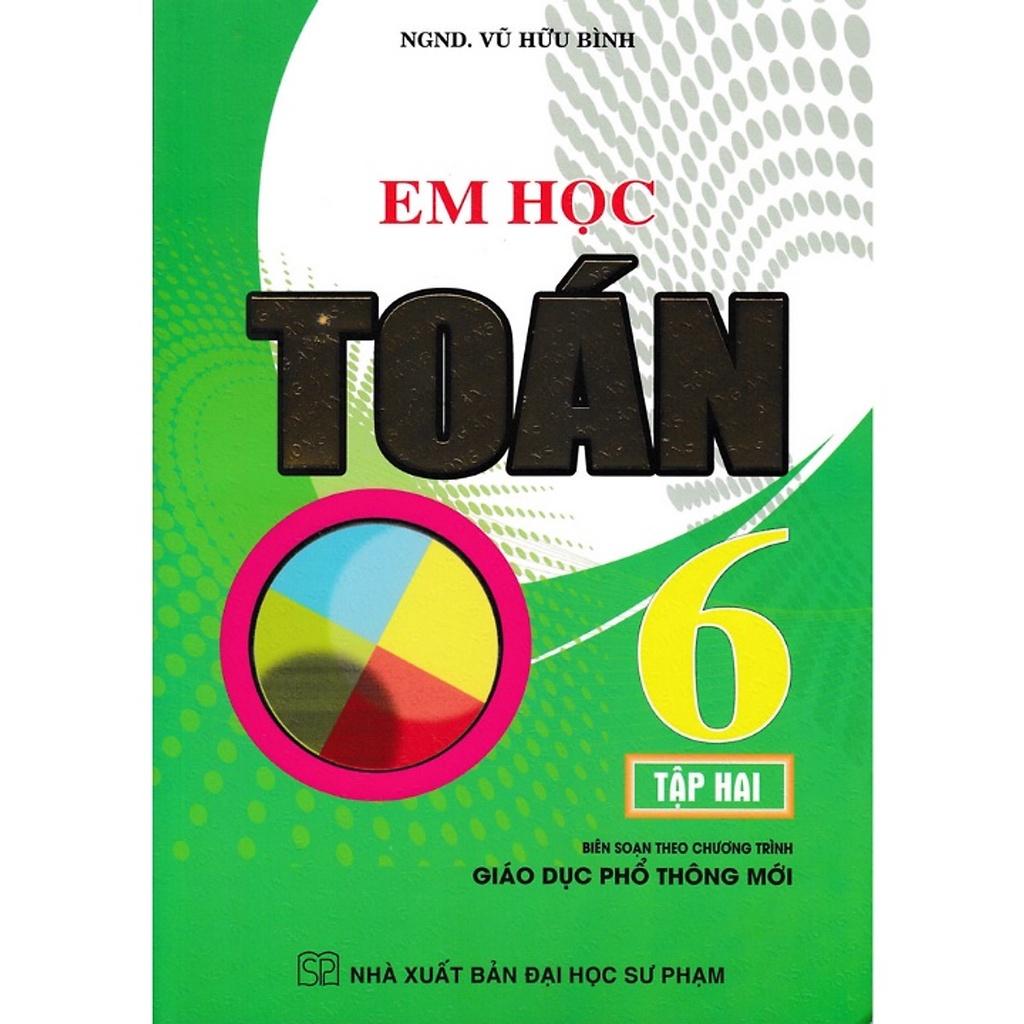 Sách - combo em học toán lớp 6 + bài tập - theo chương trình giáo dục phổ thông mới