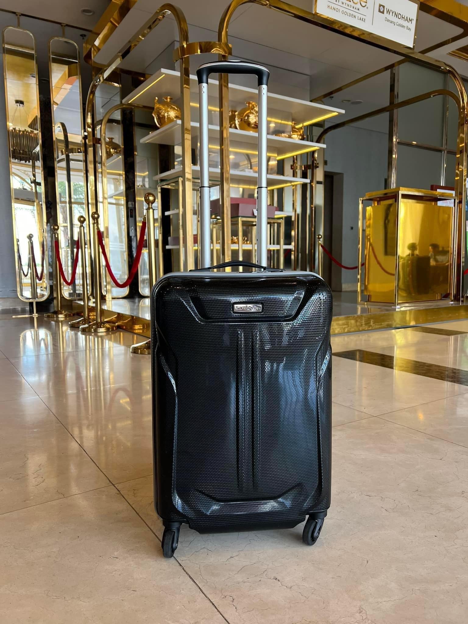 VALI SAMSONITE Plano Size 20 Hàng chính hãng