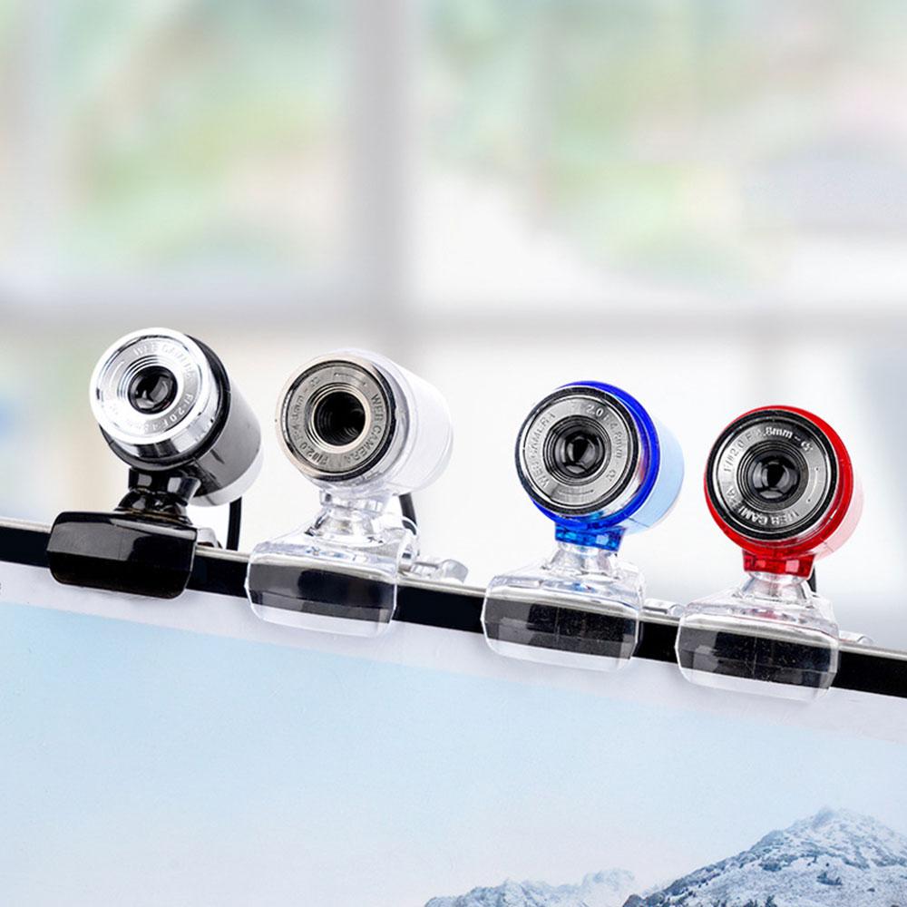 Máy ảnh PC Webcam 480P USB với Micrô để Truyền trực tuyến Video Cuộc họp Giảng dạy Tương thích với Máy tính để bàn