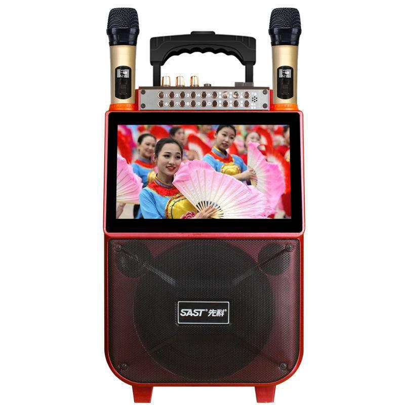 Âm thanh khiêu vũ vuông Xianke thuận lợi nhất với video tích hợp loa Bluetooth ngoài trời di động với âm lượng lớn karaoke khiêu vũ chất lượng âm thanh cao