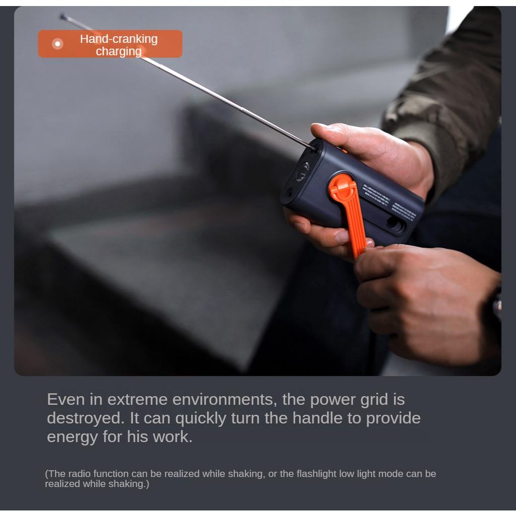 Đèn Pin Laser Cảnh Báo Khẩn Cấp 4500mAh 6 Trong 1 Xiaomi Nextool