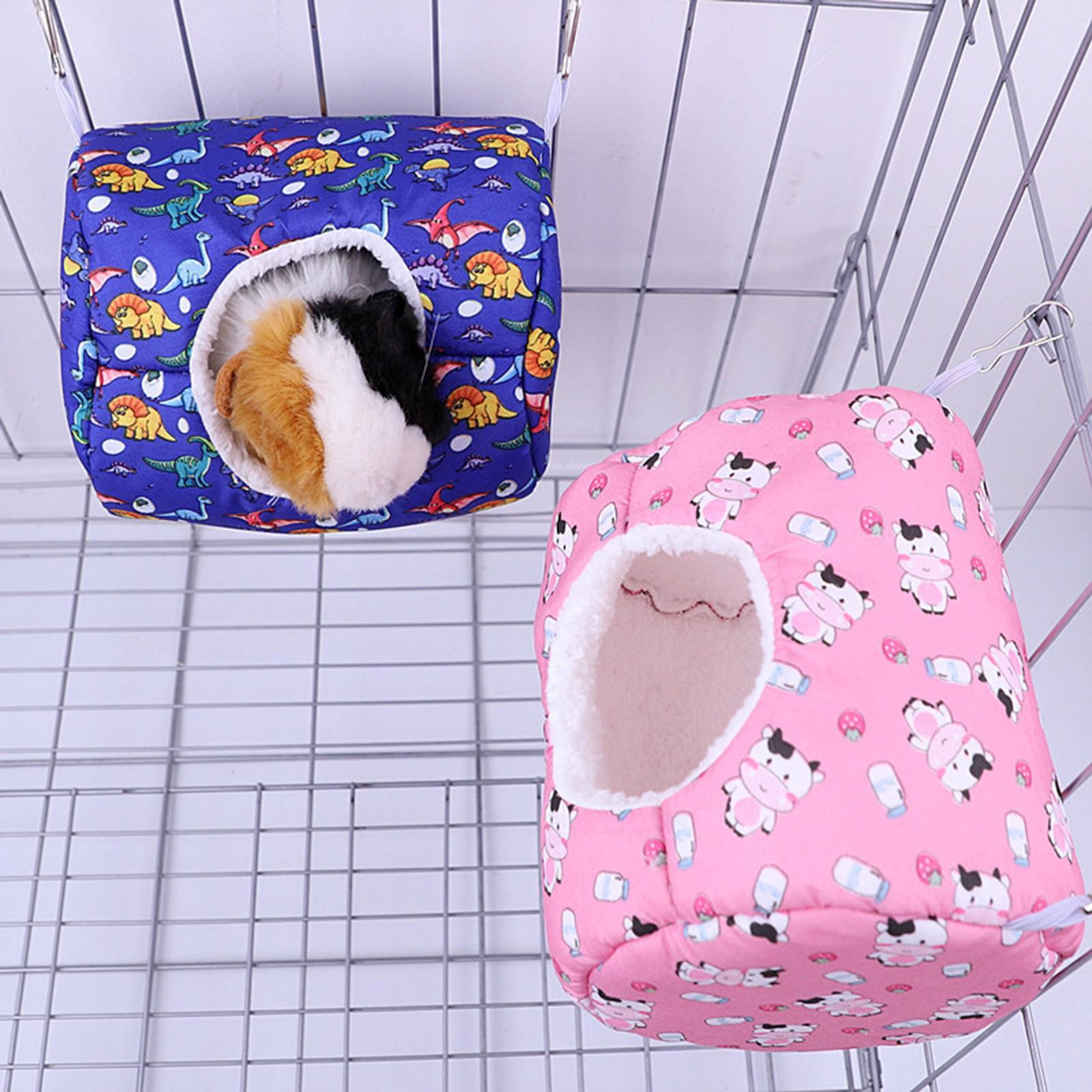 Hamster House Hanging Hammock Washable Mini Nest for Squirrel Hedgehog guinea Indoor