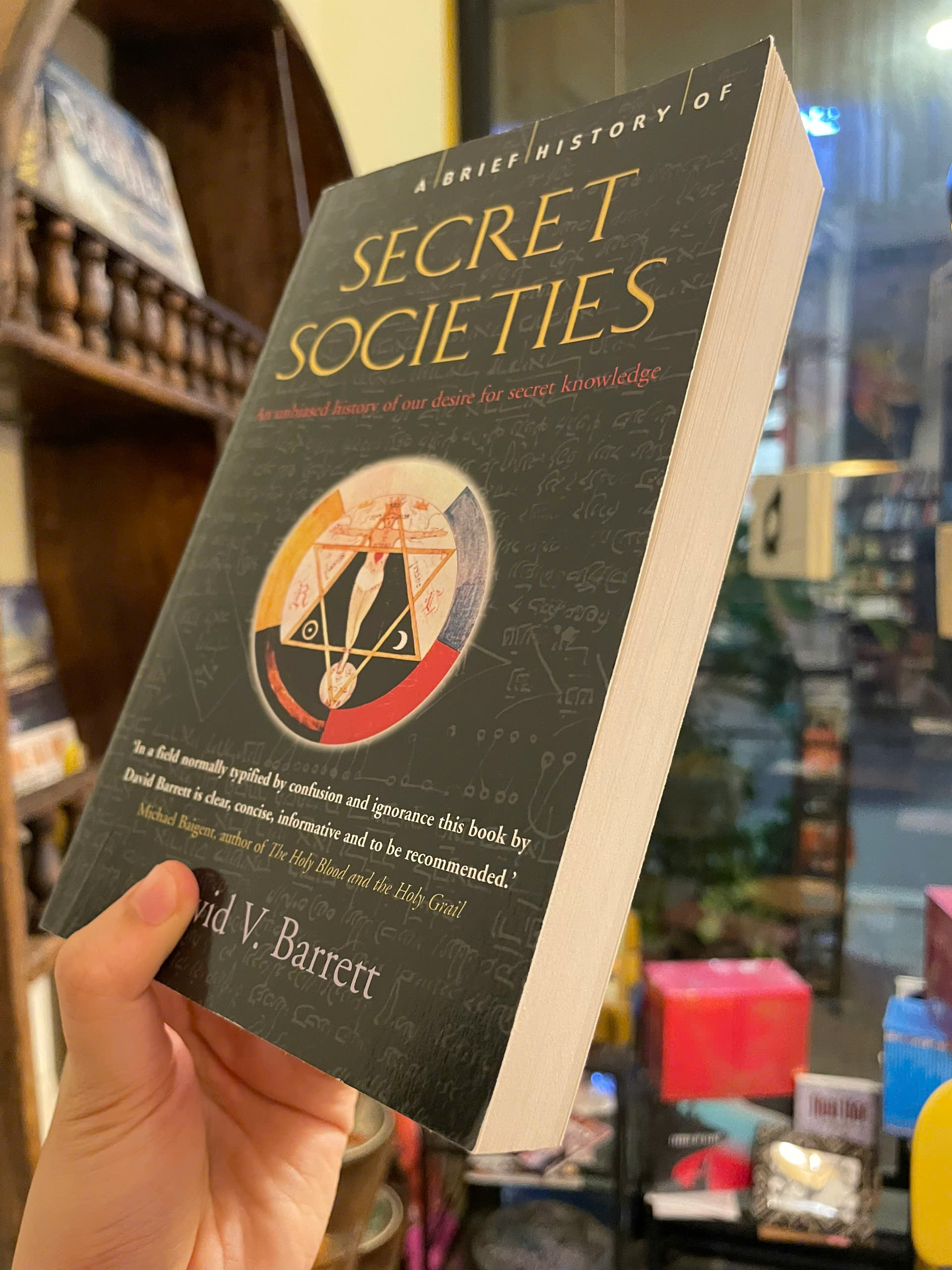 Sách - A Brief History of Secret Societies by David V. Barrett | History Nonfiction / Ngoại văn