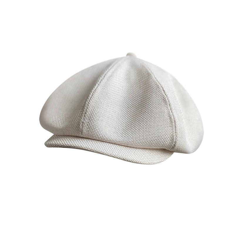 Bốn Mùa Nam Newsboy Nón Nữ Nam Vải Lanh Hình Bát Giác Nắp Retro Mũ Nồi Nước Anh Che Lớn Mũ Đội Đầu Người Lái Phẳng bộ Đội BLM20