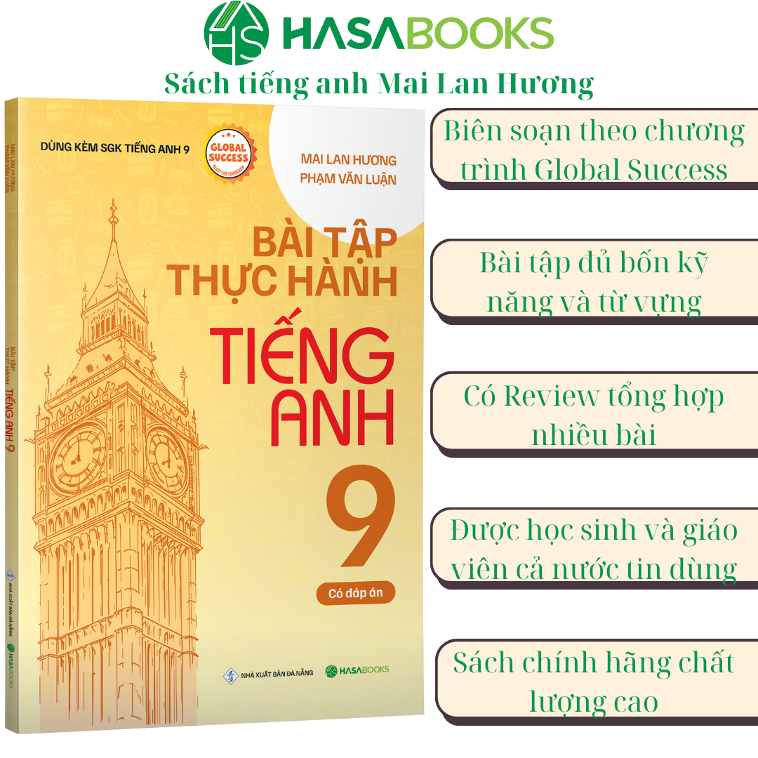 Bài Tập Thực Hành Tiếng Anh 9 Global Success (Có Đáp Án) - Mai Lan Hương