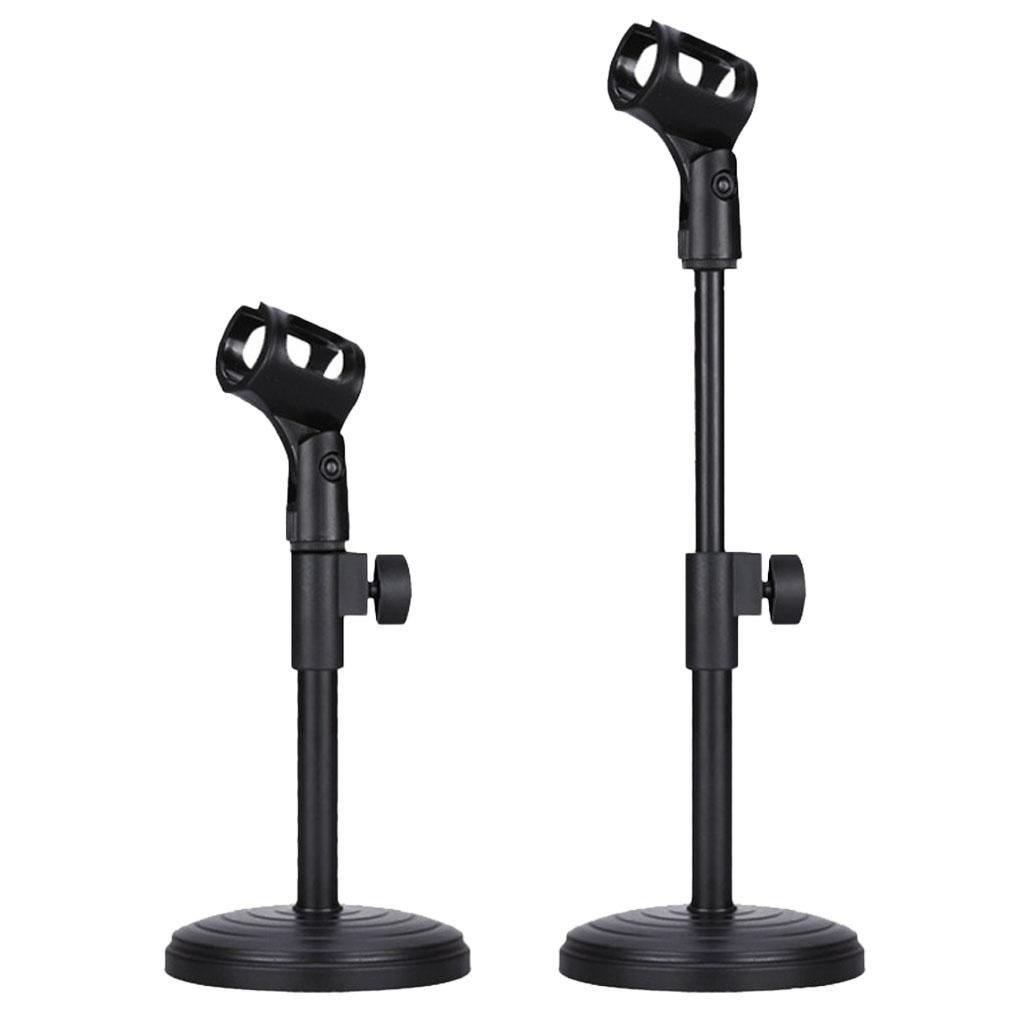 Có Thể Điều Chỉnh Để Bàn Gấp Gọn Chân Đế Micro W/Mic Kẹp Cho Các Cuộc Họp, Các Bài Giảng