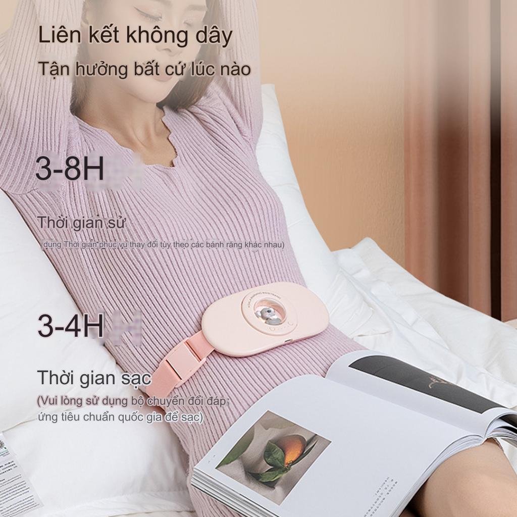 Đai Massage Làm Ấm Bụng Kinh Nguyệt BK-001 hình gấu KOALA dễ thương, 4 mức nhiệt, 6 chế độ massage, giảm đau bụng đau lưng cho bạn gái đến kì, Đai đeo chườm nóng kinh nguyệt - Hàng nhập khẩu