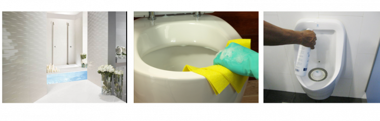 Vệ sinh toilet và khử trùng