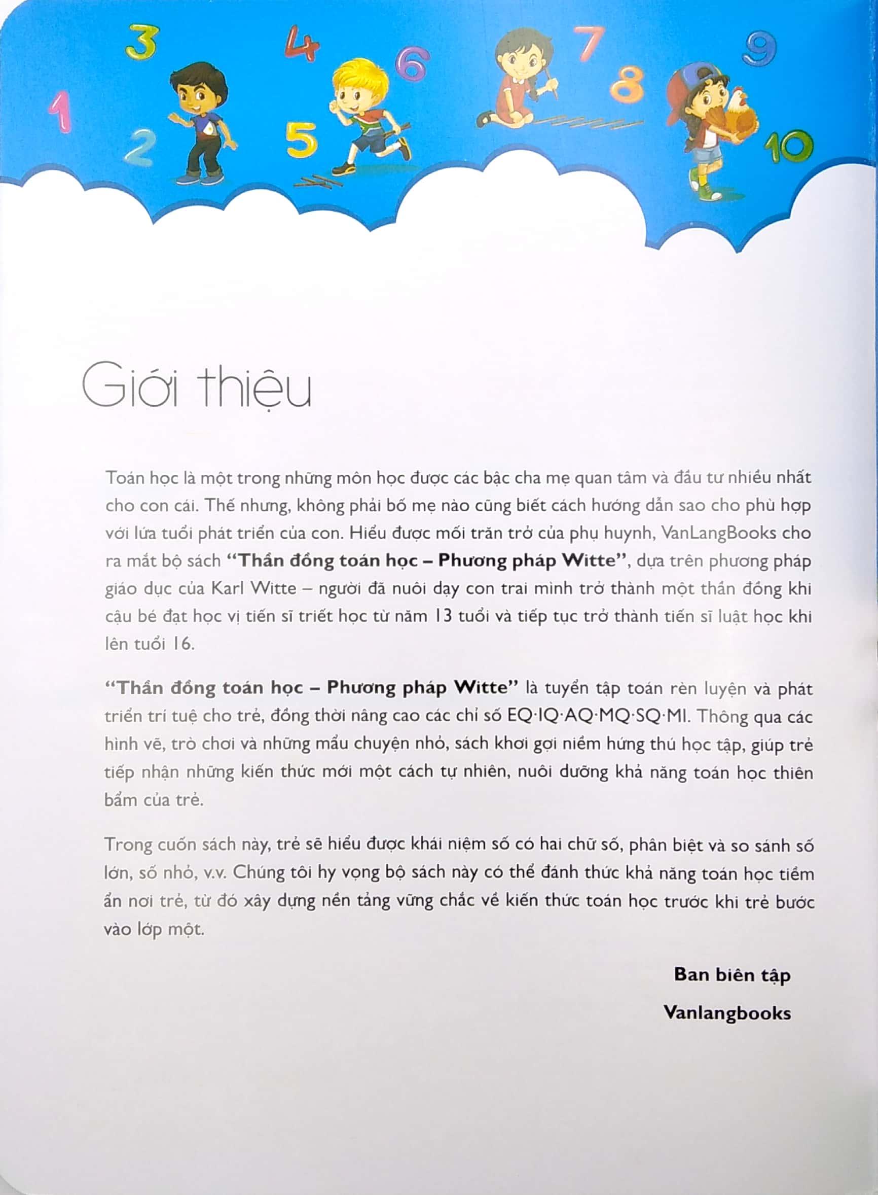 Tủ Sách Tư Duy Toán Học HQ - Bé Tập Phép So Sánh