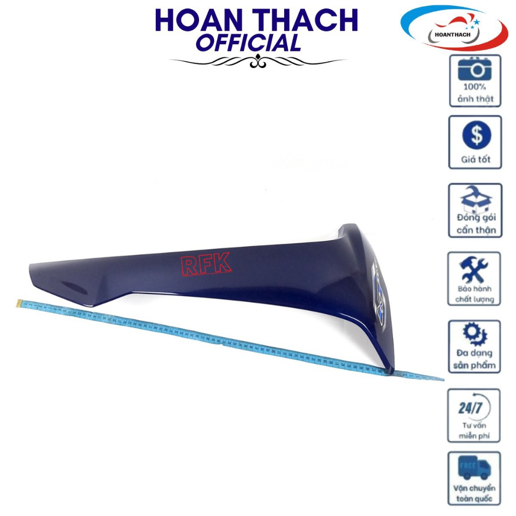 Cánh Yếm bên trái dành cho xe máy  Wave A110 xanh tím 64770K89V70ZB