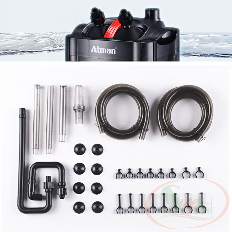 Lọc thùng Atman RF 501, 701, 1001, 1301 canister filter lọc ngoài bể cá tép thủy sinh