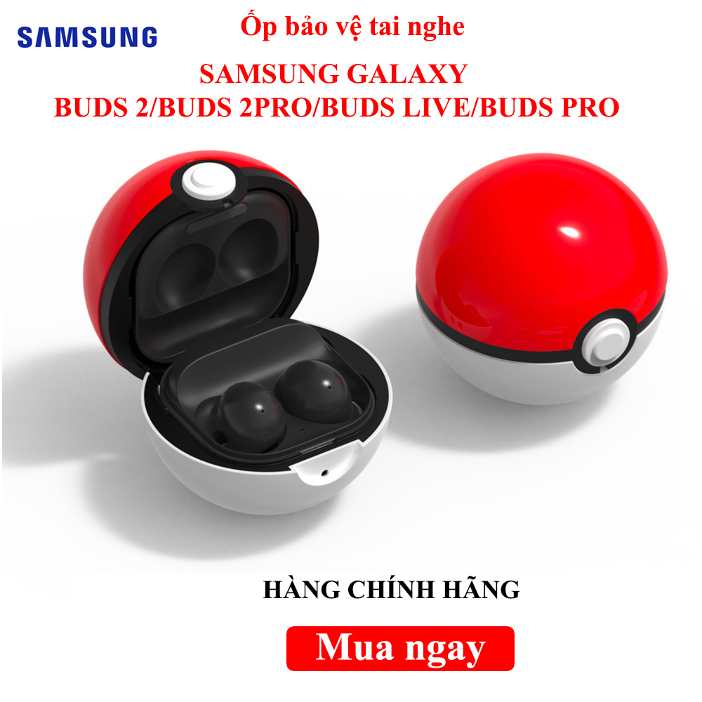 Ốp Pokemon cho Galaxy Buds 2/Buds 2 Pro/Buds Live/Buds Pro