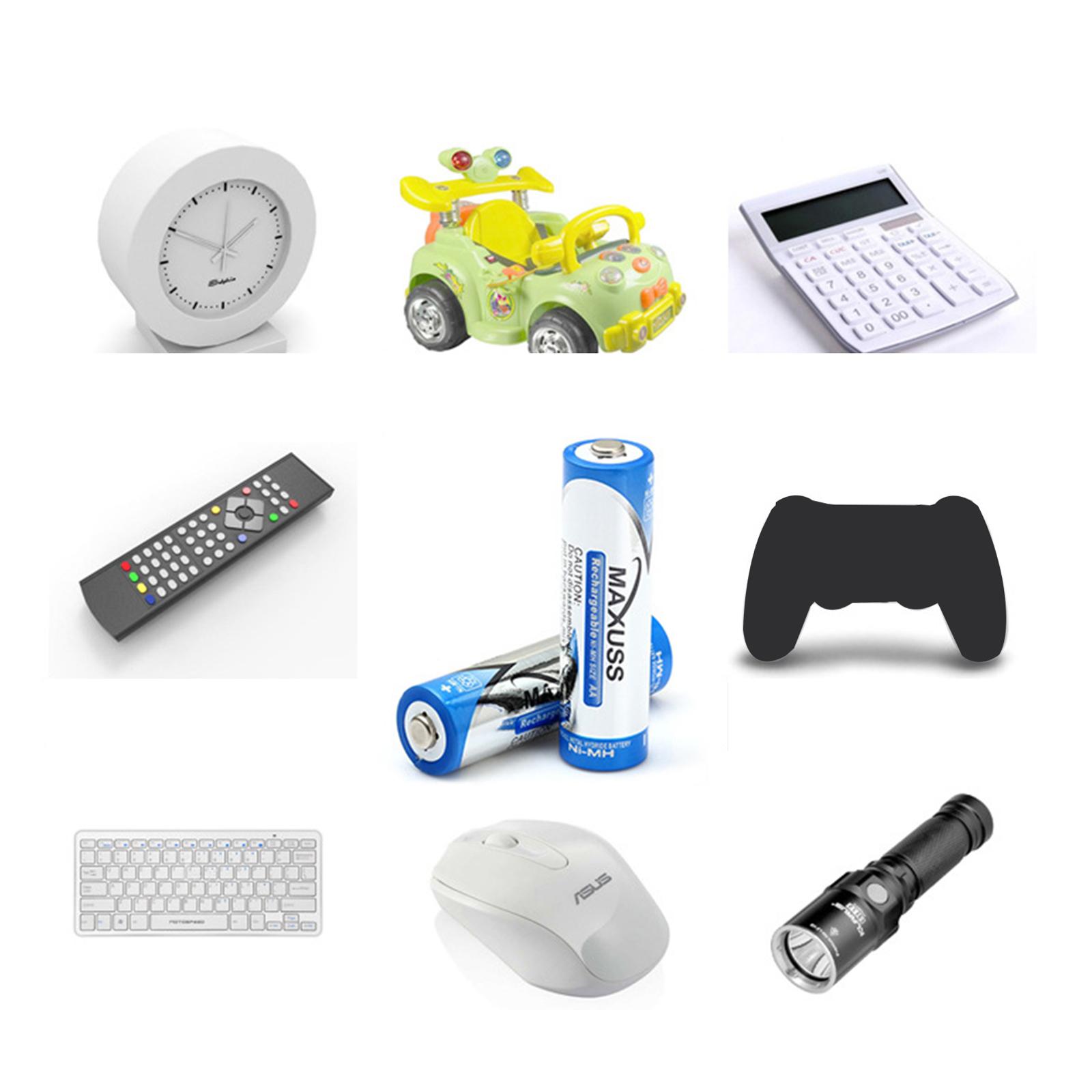 Battery Charger For AA AAA Rechargeable Ni-MH Ni-CD Li-Ion Batteries