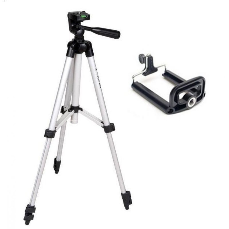 Giá đỡ tripod 3 chân chụp hình điện thoại, máy ảnh TH0012