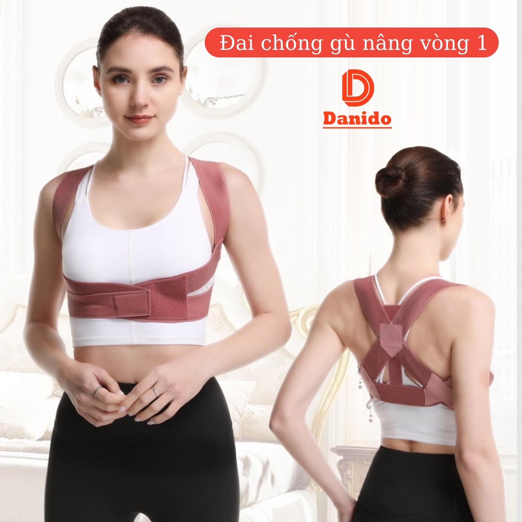 Đai chống gù lưng cải tiến 4.0 mới giúp định hình lưng thẳng khi tập thể dục thể thao - Hàng chính hãng D Danido