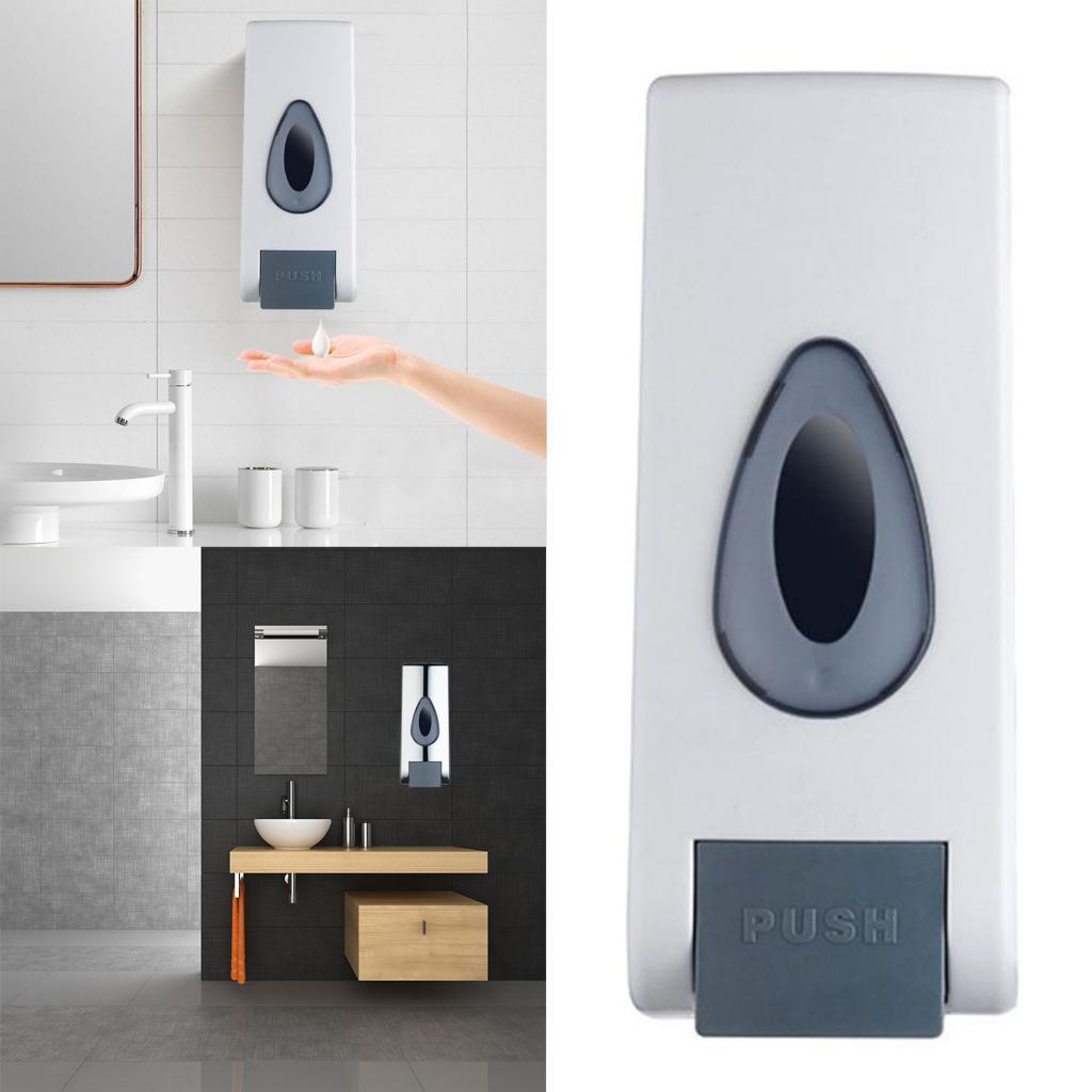 350ml Wall Mounted Soap Dispenser Liquid Shampoo Shower Gel Hand Dispenser