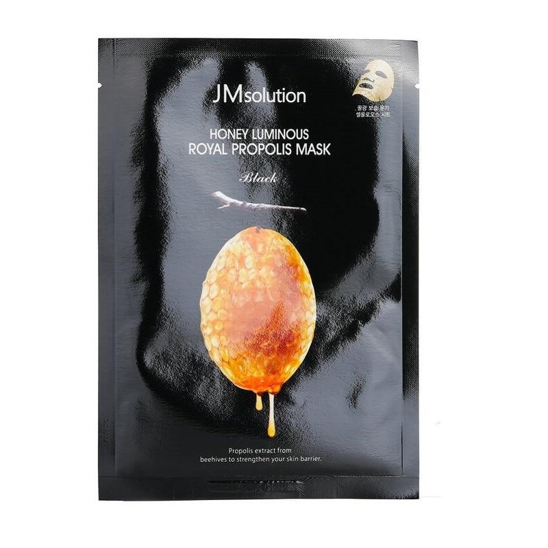 Mặt Nạ JMsolution Dưỡng Ẩm Honey Luminous Royal Propolis Mask Black 30ml