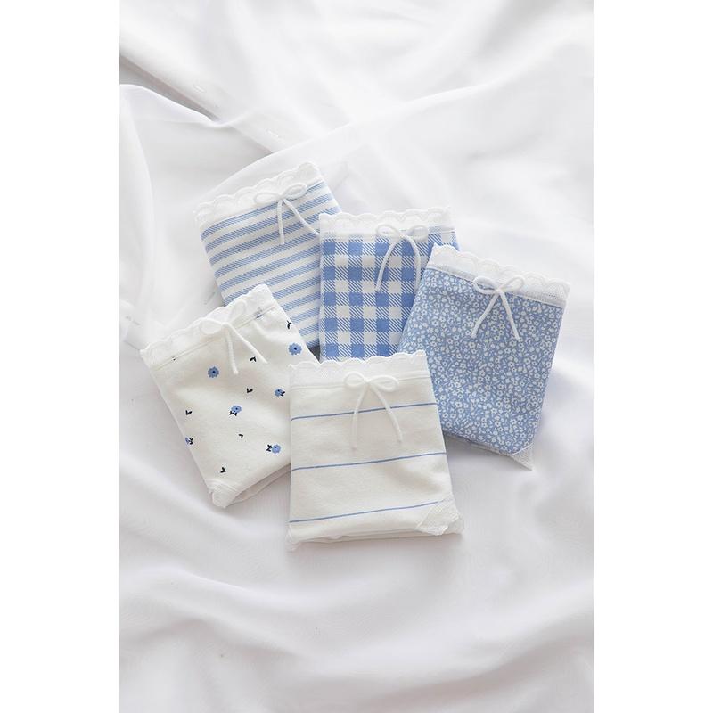 Quần Lót Nữ Cotton Mỏng Ngang Eo . Hàng Loại Đẹp.