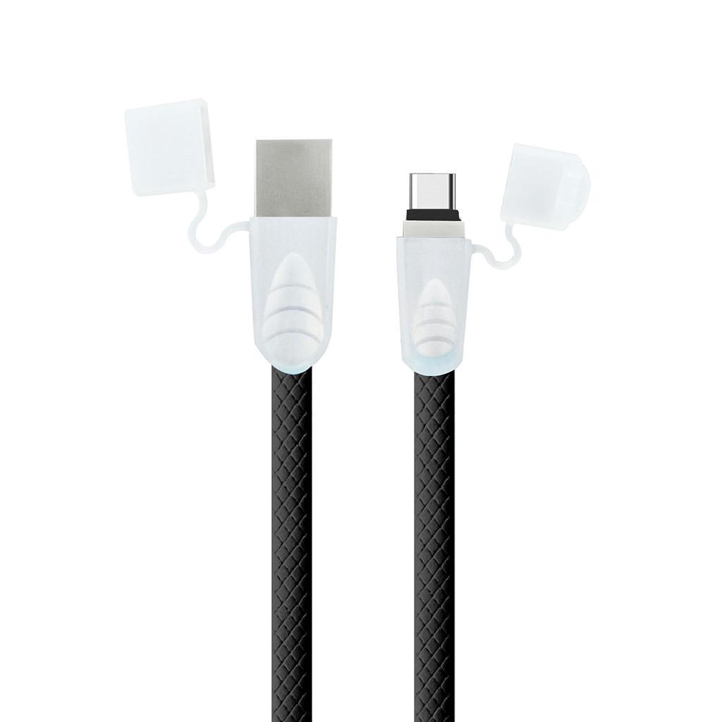 Type C Data Cable USB Charging Cable Cord for S8 S9 Black