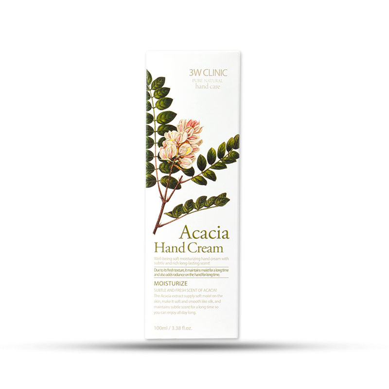 Kem Dưỡng Da Tay 3W Clinic Acacia Hand Cream 100ml