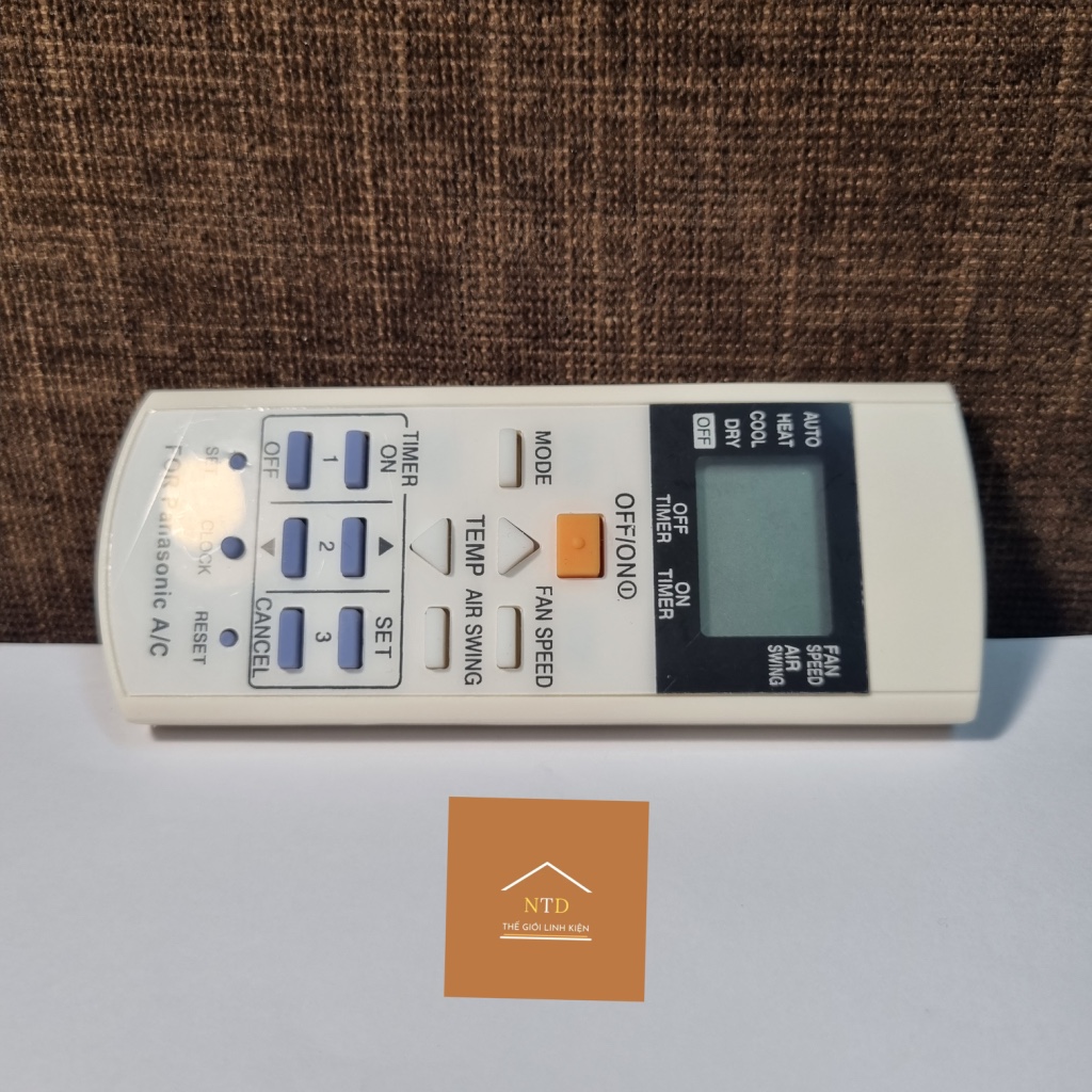 Điều khiển cho điều hòa Panassonic 2 chiều thường