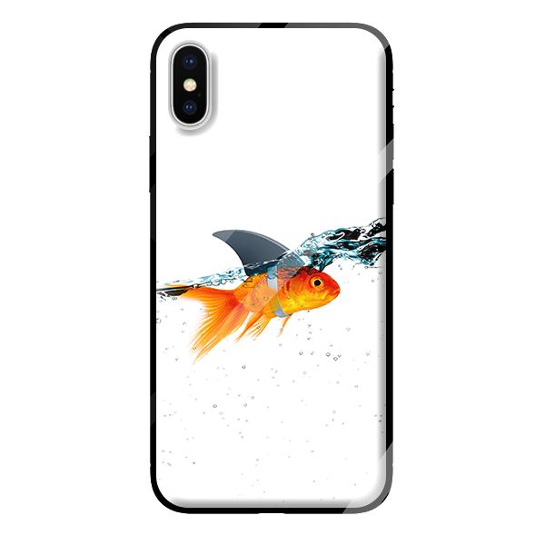 Ốp kính cường lực cho iPhone XS cá 22 - Hàng chính hãng