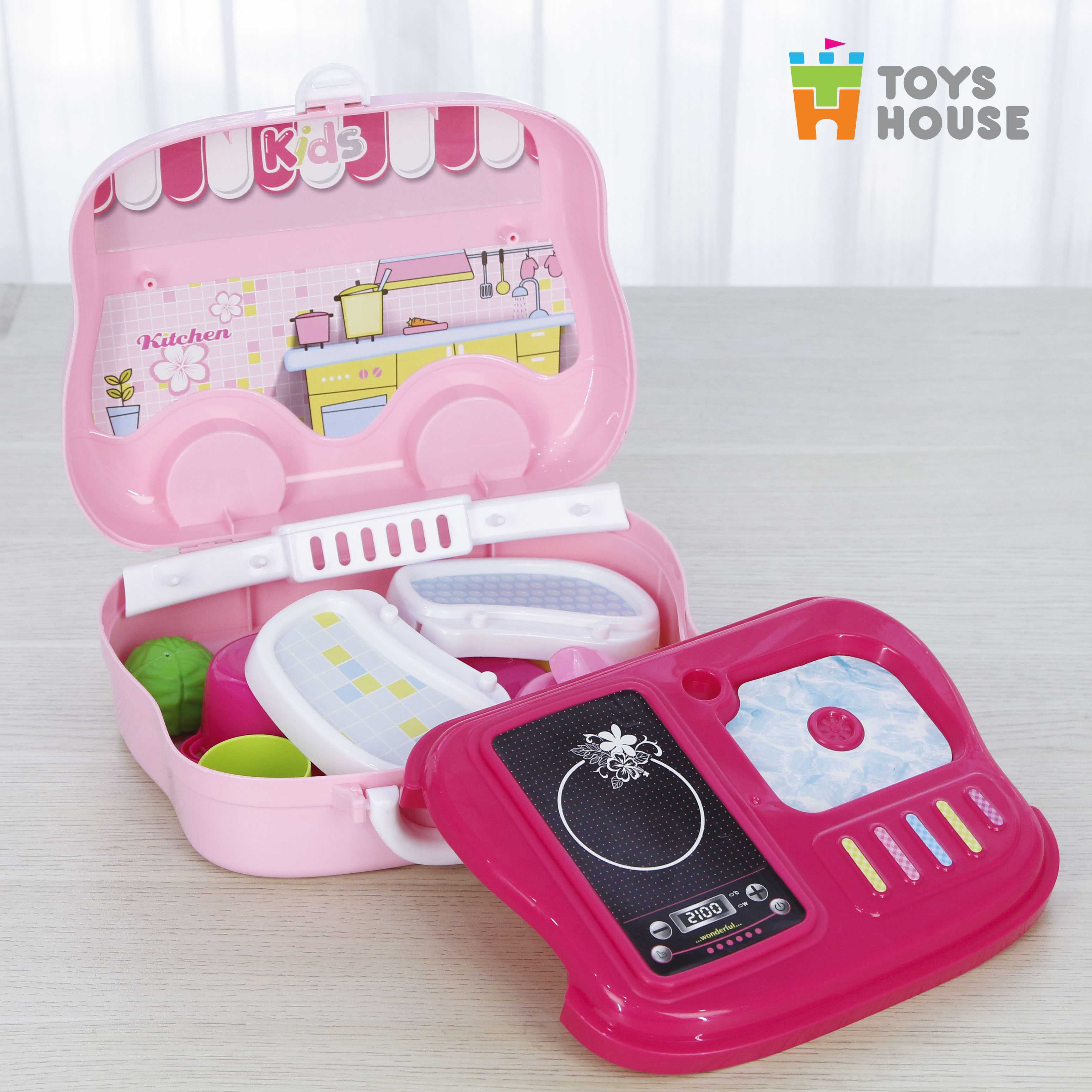 Hộp đồ chơi bác sĩ, nấu ăn, cơ khí, trang điểm cho bé Toys House - Đồ chơi hướng nghiệp phát triển xã hội