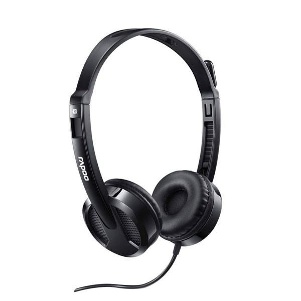 Tai nghe chụp tai On-ear Rapoo H120 - USB Stereo - Hàng chính hãng