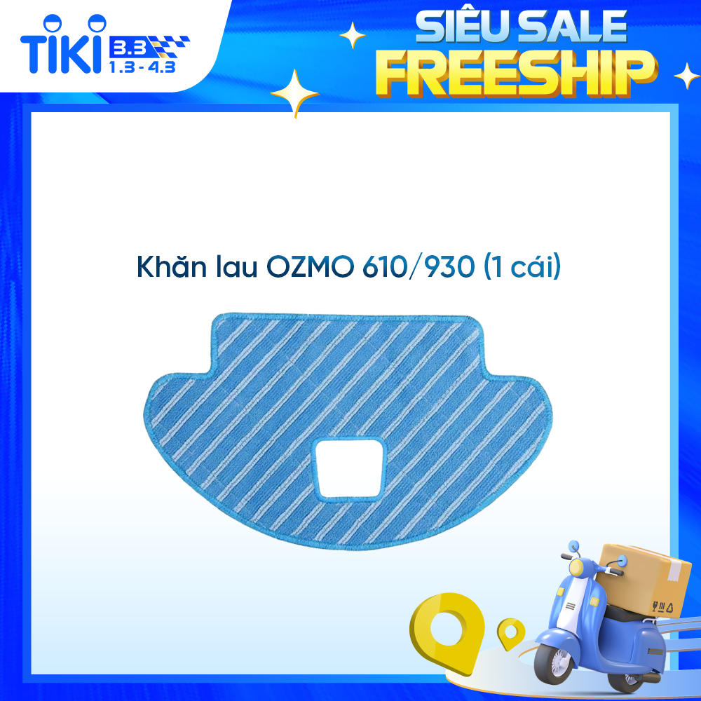 Khăn lau robot Ecovacs deebot ozmo 610/930 - Hàng Chính Hãng