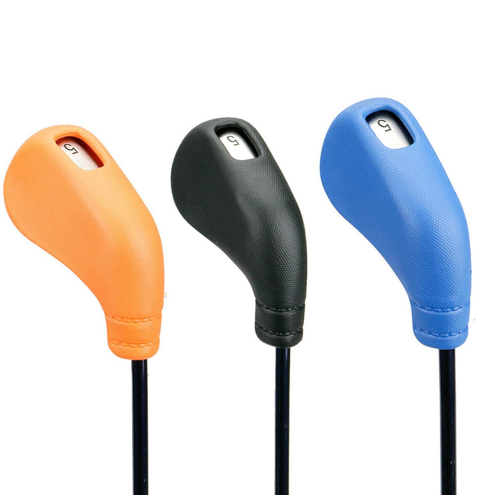 Golf Club Head Cover,Golf Wedges Headcovers Golf Iron Covers Fit Most Irons Club, Golf Head Protector Golf Training Equipment Waterproof