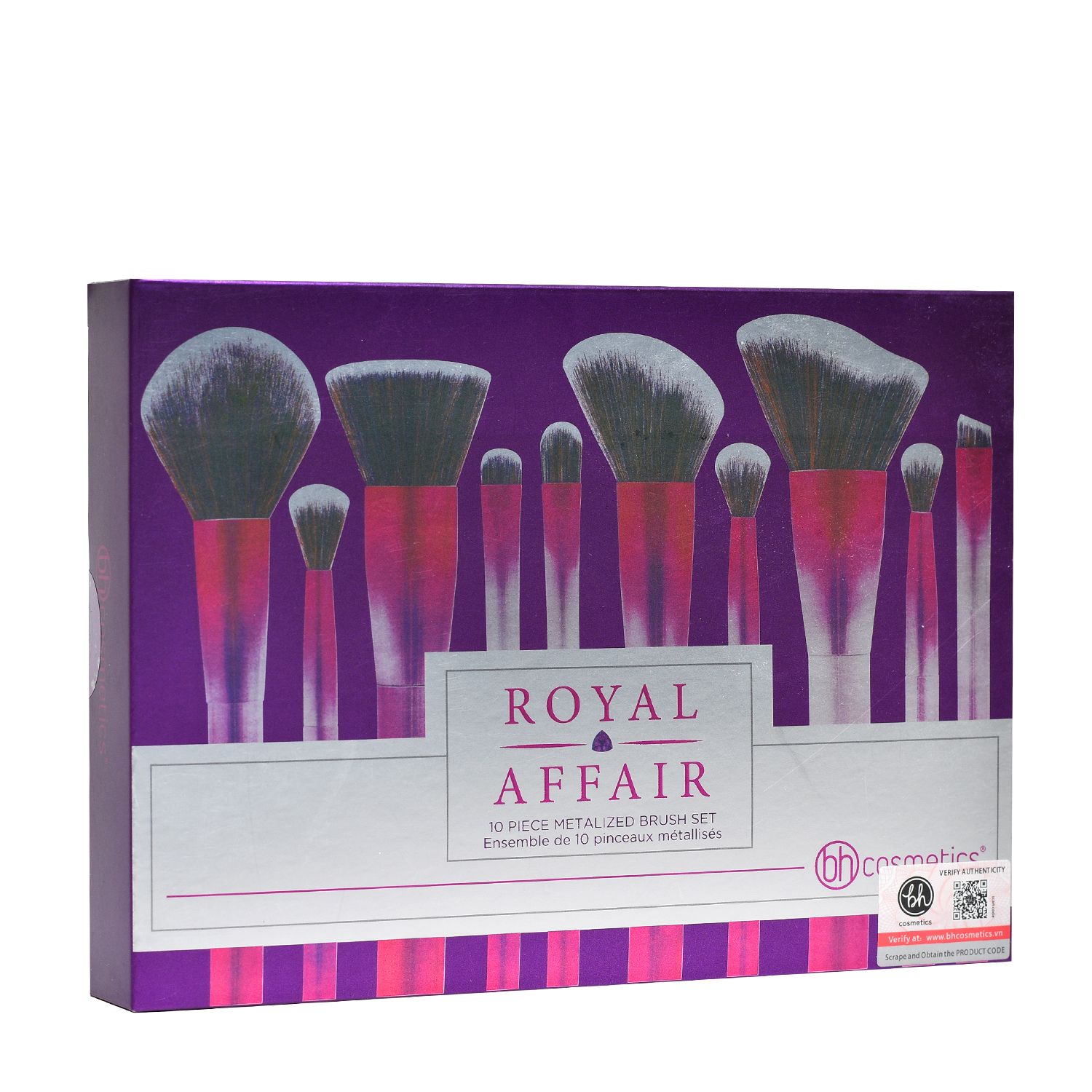 Bộ Cọ Trang Điểm Bh Cosmetics Royal Affair Brush Set