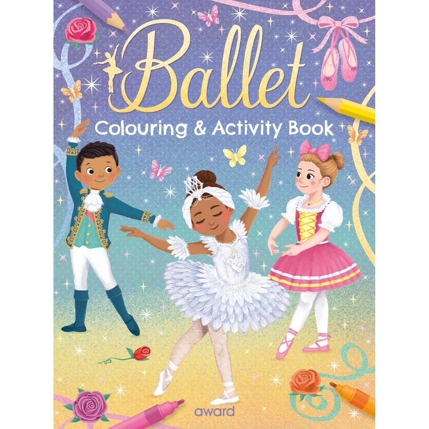 Sách Ballet Colouring And Activity Book