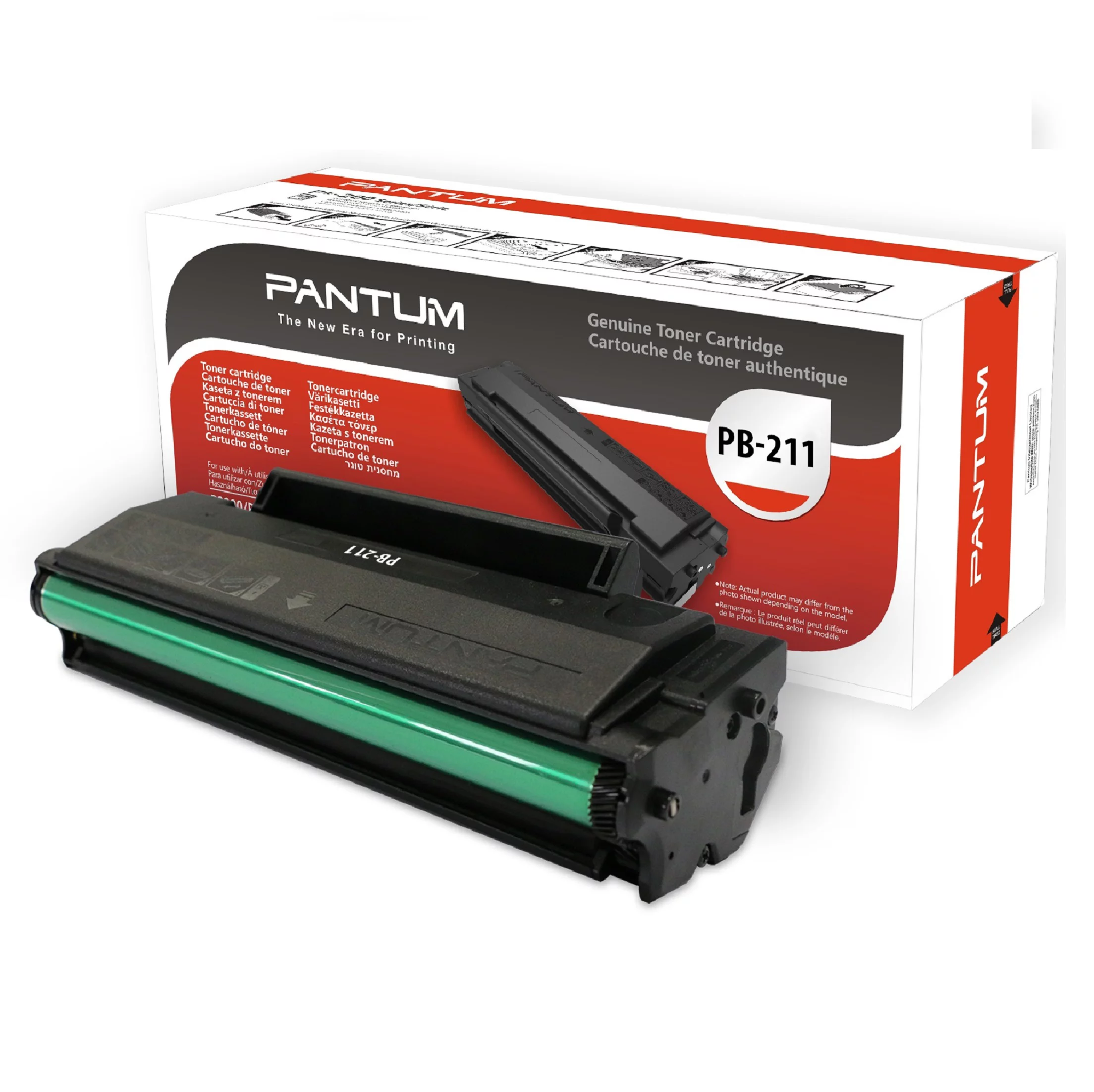 Hộp mực in Pantum Toner cartridge PC- 211KEV - Hàng Chính Hãng