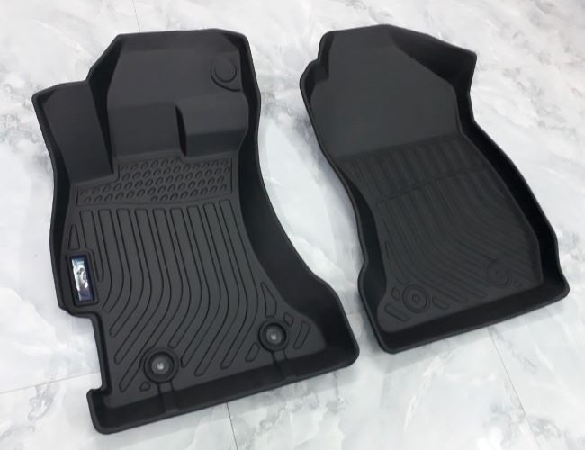 Thảm lót sàn cho xe Subaru Forester 2013 - 2018 thương hiệu DCSMat, chất liệu TPE cao cấp