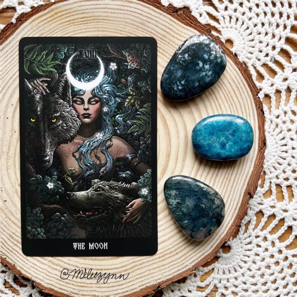 Bộ bài The Slavic Legends Tarot 78 lá bài công cụ tiên tri đến từ người Slav đá thanh tẩy