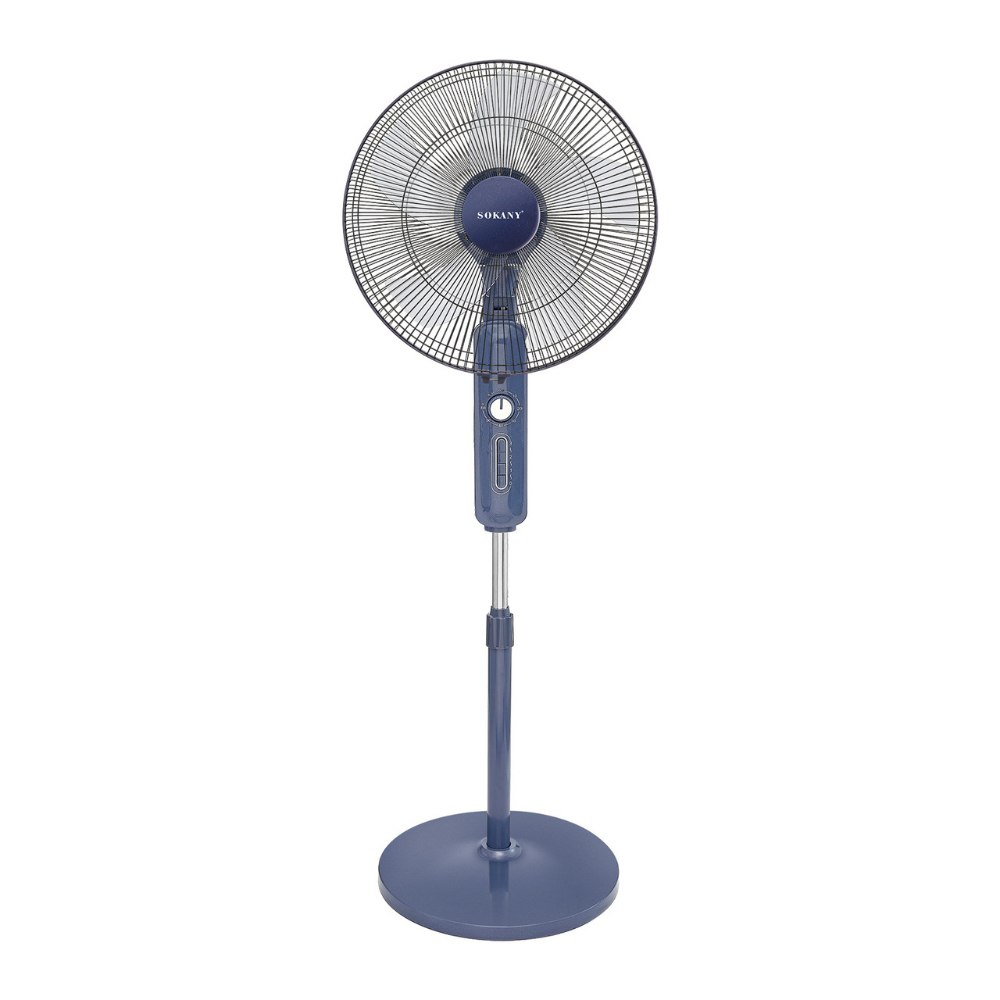 Quạt cây công suất mạnh 50W tản gió rộng hoạt động êm ái SOKANY SK-19007 CÓ CHẾ ĐỘ HẸN GIỜ, độ ồn thấp - HÀNG CHÍNH HÃNG