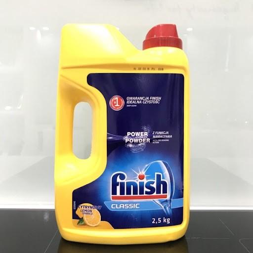 Hình ảnh Bột rửa chén FINISH hương chanh 2.5kg - Dành cho máy rửa chén - Nhập khẩu từ Đức