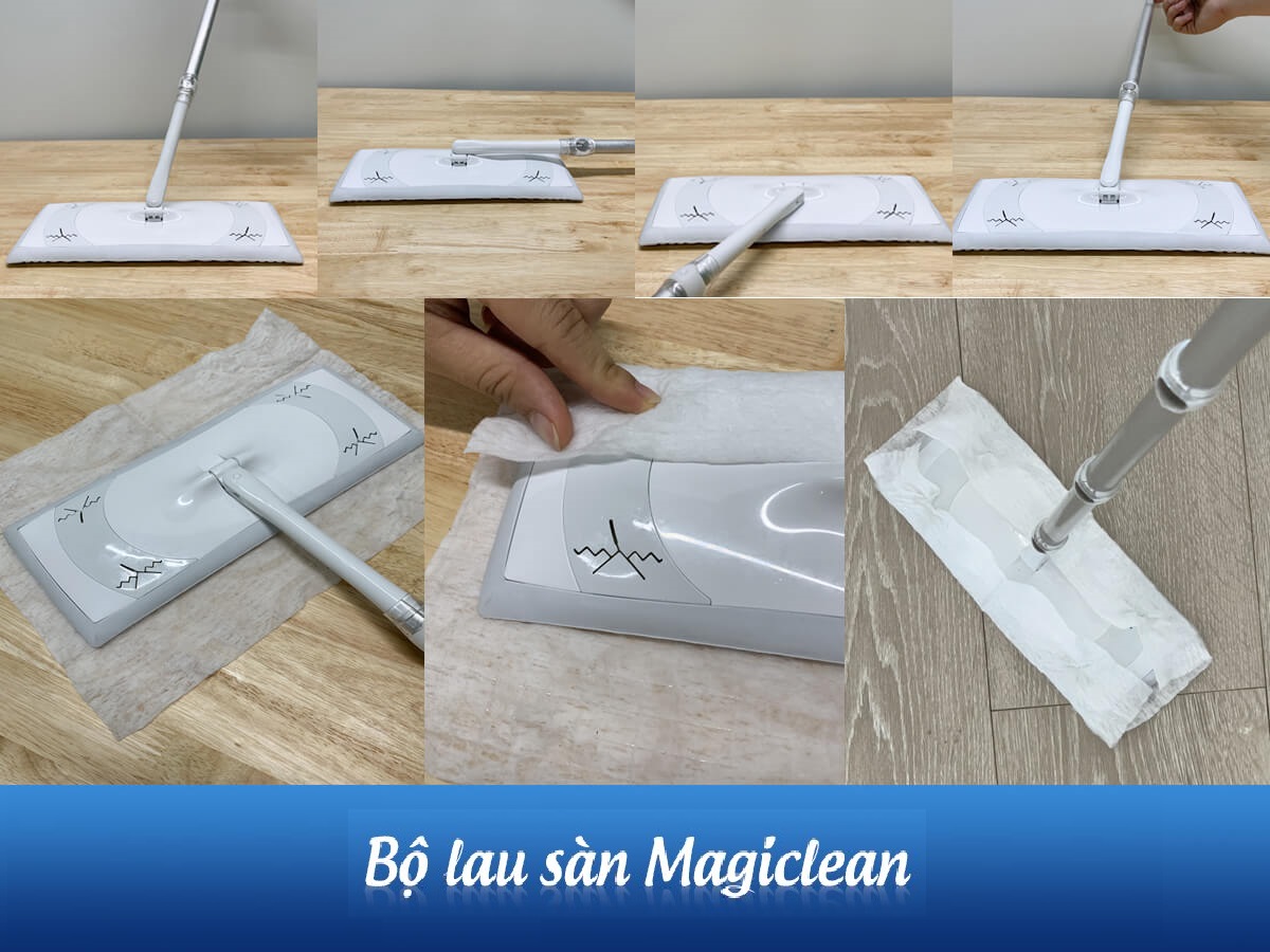 Bộ Lau Sàn Magiclean Wiper Japan