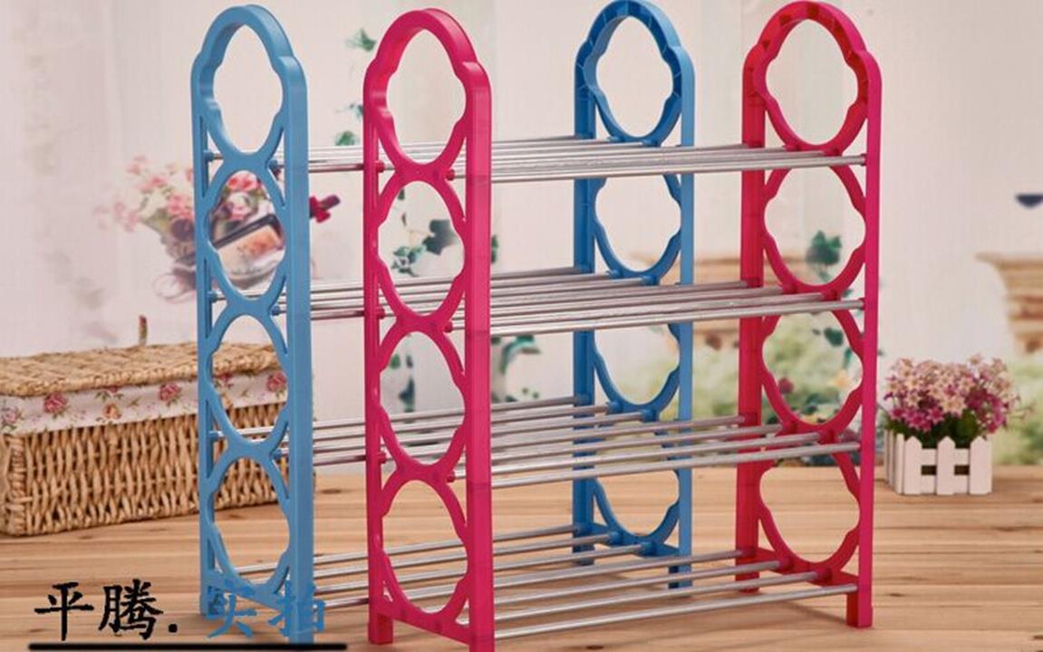 Kệ giày dép 4 tầng - Giao Màu Ngẫu Nhiên