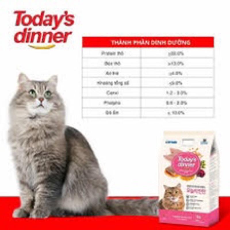 HẠT KHÔ TODAY DINNER CHO MÈO TRÊN 3 THÁNG TUỔI - HAYUMI