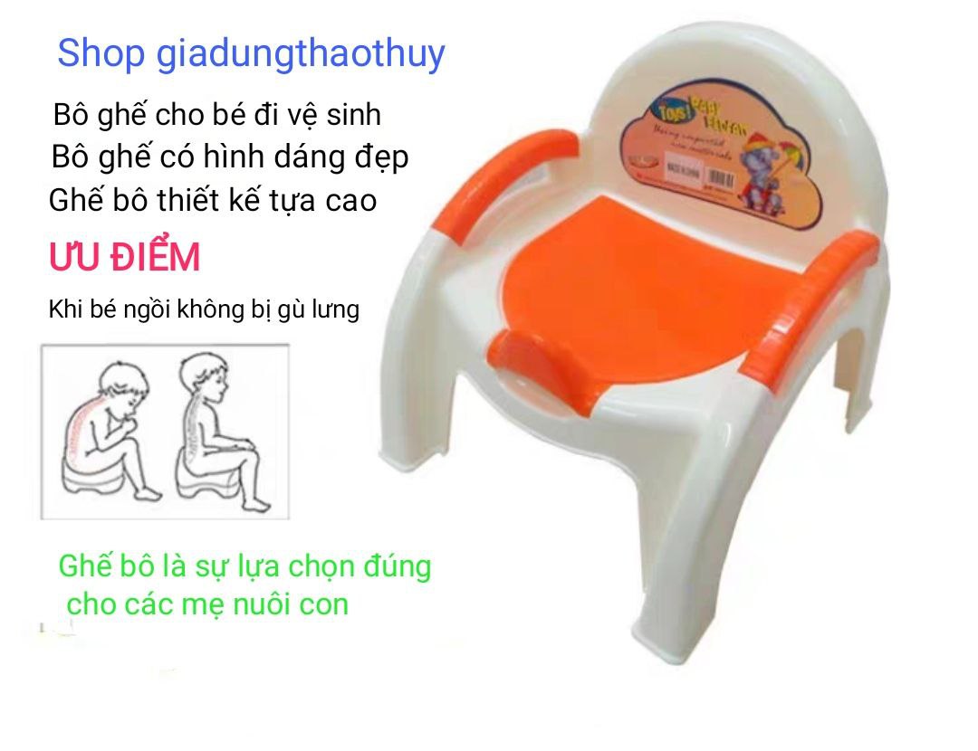 Ghế Bô Vệ Sinh Cho Bé Tiện Dụng