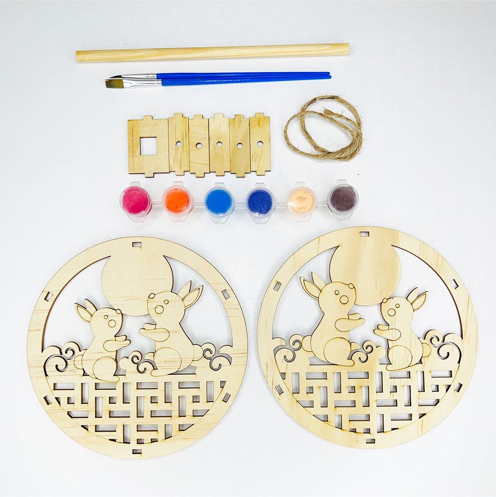 Lồng Đèn Sáng Tạo - Thỏ Ngọc Vui Trăng - Giftbrand GB03