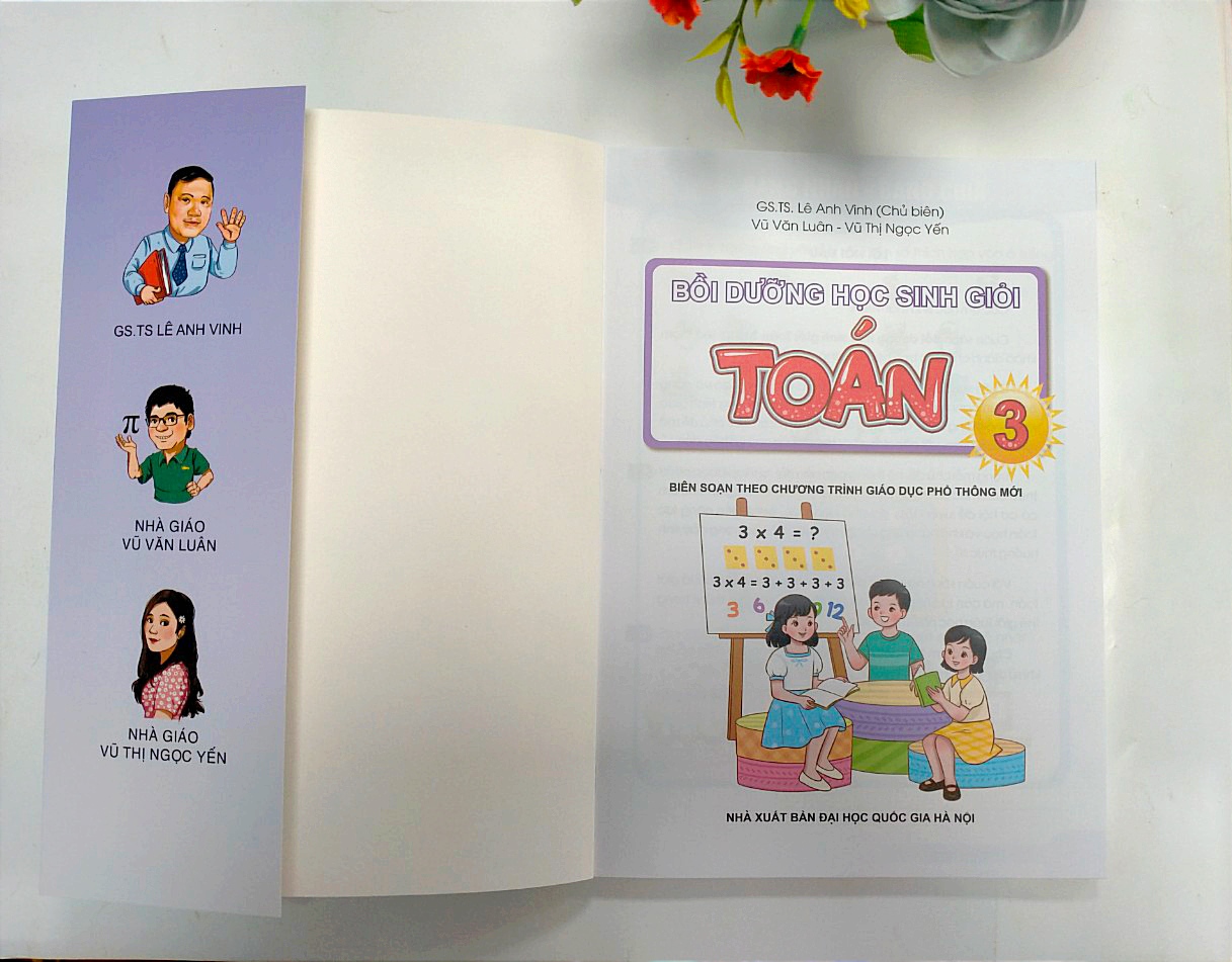 Sách - Bồi Dưỡng Học Sinh Giỏi Toán Lớp 3 - Biên soạn theo chương trình GDPT mới - ndbooks