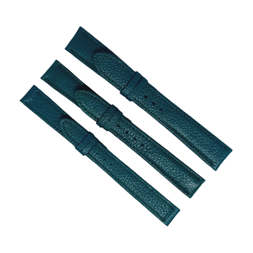 HJ8115-16-17-18 - Dây đồng hồ Huy Hoàng da bò size 16, 18, 20 màu đen, nâu đất, xanh lá, nâu đỏ