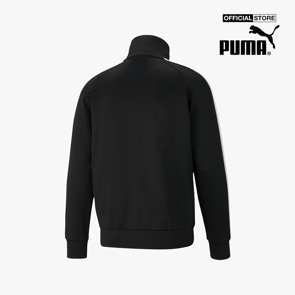 PUMA - Áo khoác thể thao nam cổ cao Iconic T7 Sportstyle 530094