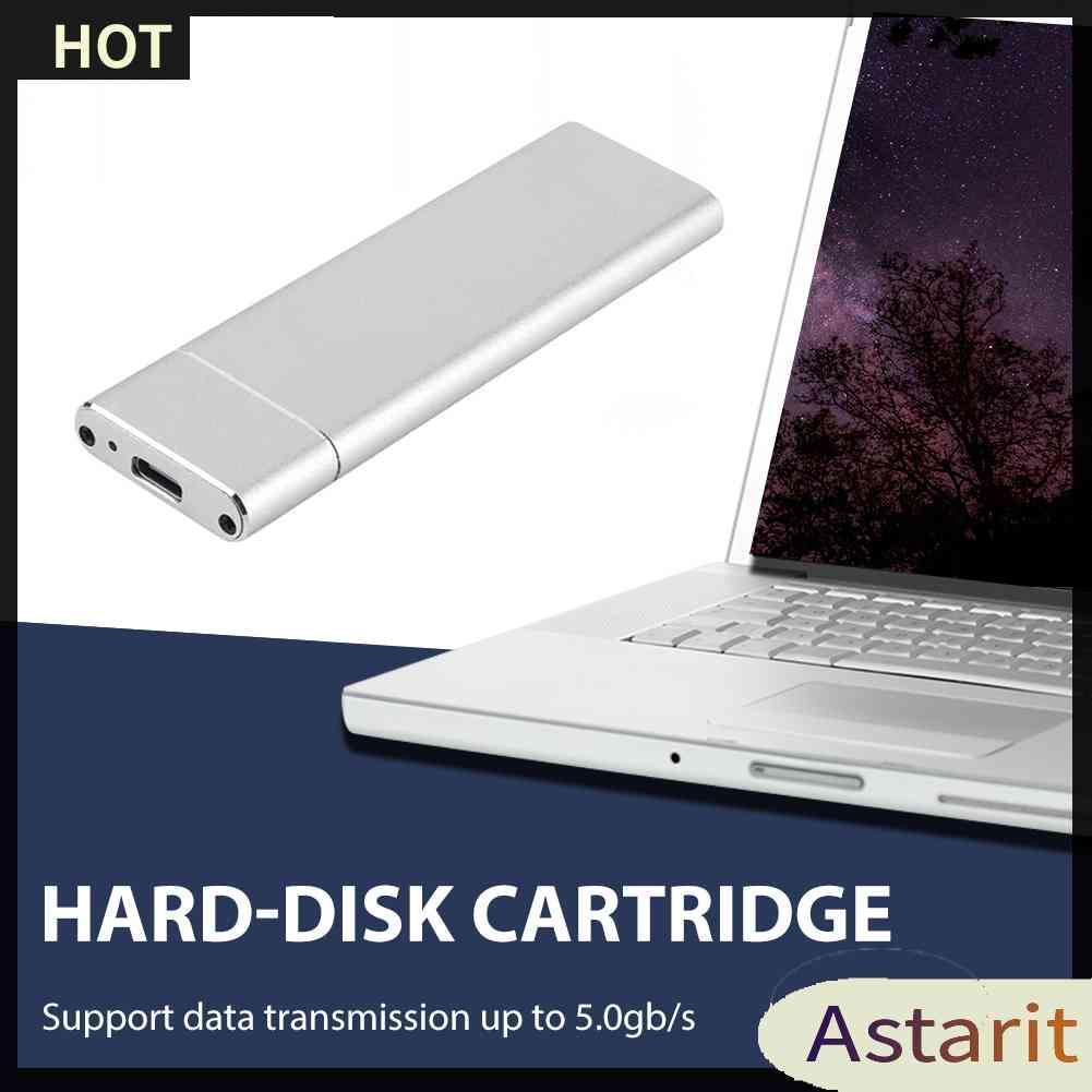 Hộp Đựng Ổ Cứng Ngoài M.2 NGFF Sang USB3.0 Cho SATA B-Key SSD Type-C 5Gbps Ốp