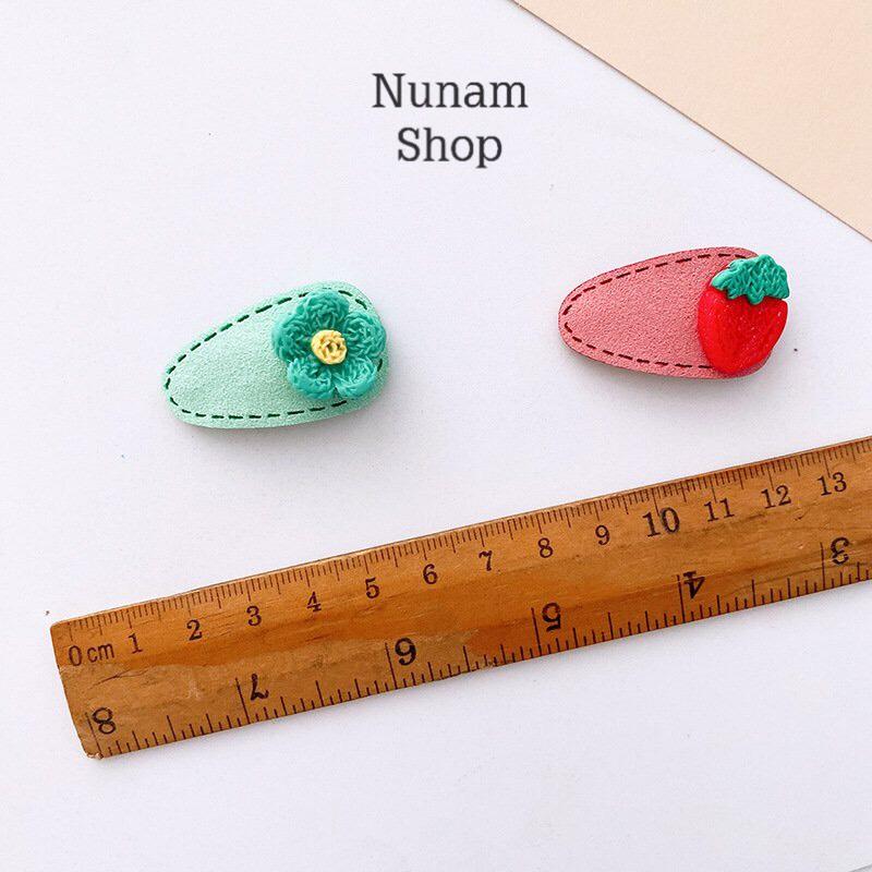 Set 5 cái kẹp tóc bấm mini nhiều màu cho bé siêu cưng Nunam shop,kẹp tóc hàn quốc