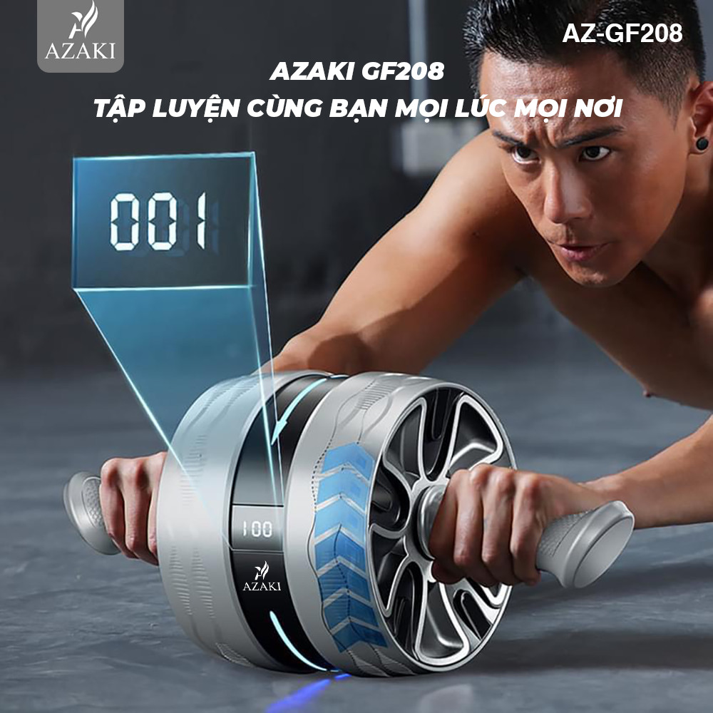 Con lăn tập bụng thông minh Azaki GF208