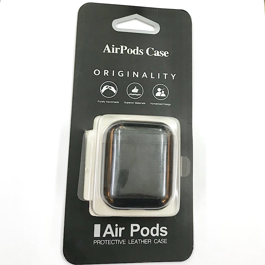 Bao da cho AirPods originality leather pc chống sốc - Hàng nhập khẩu