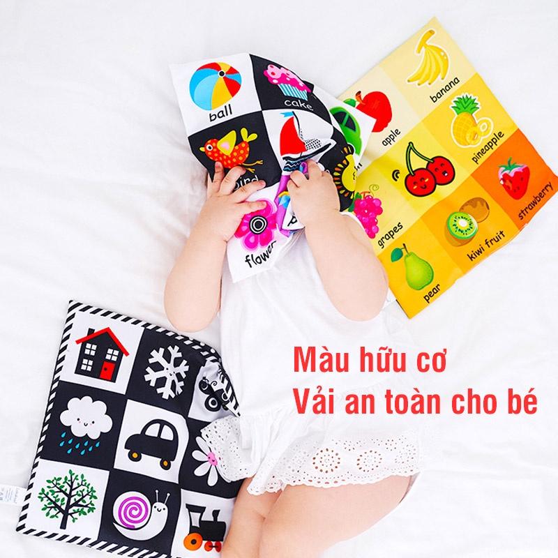 Tranh vải kích thích thị giác cho bé Lalarose